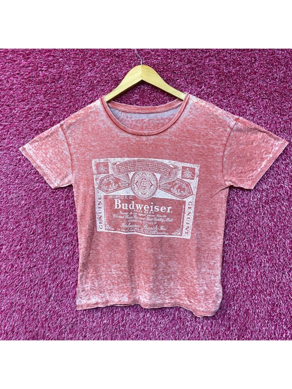 Budweiser 1980'S Logo Croptop small